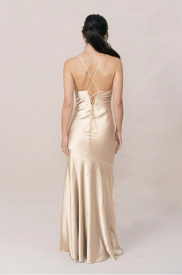 Kimora Satin Dress | Made To Order - Image 95