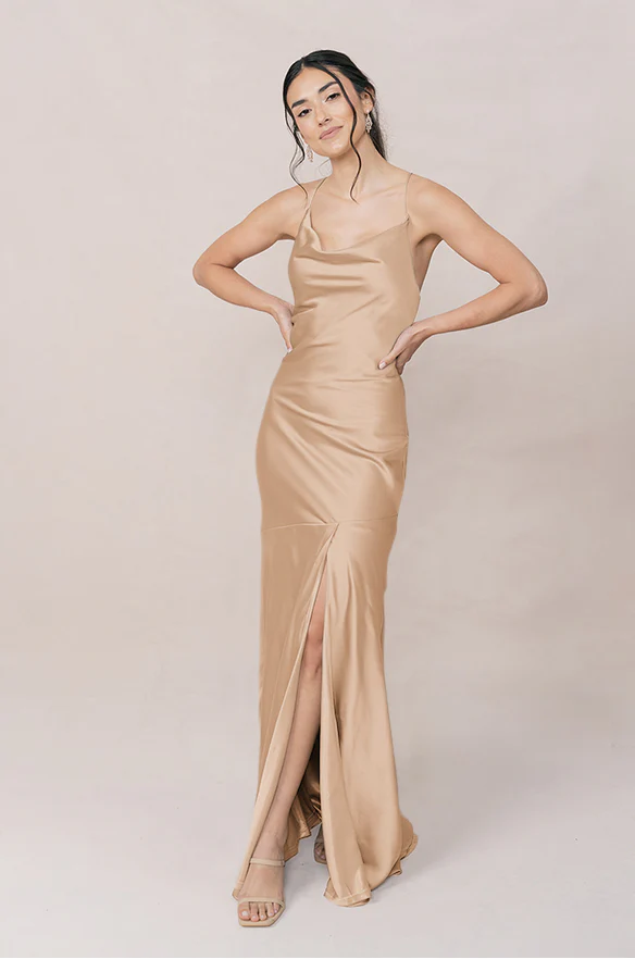 Kimora Satin Dress | Made To Order - Image 96