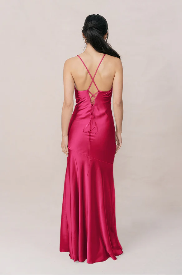 Kimora Satin Dress | Made To Order - Image 99