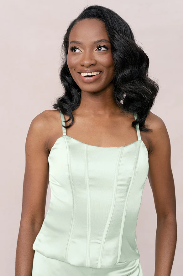 Lakin Satin Top | Made To Order - Image 4