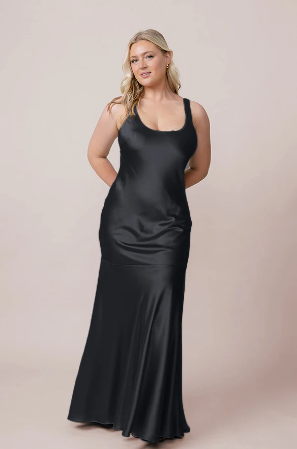 Lana Satin + Tulle Dress | Made To Order - Image 15
