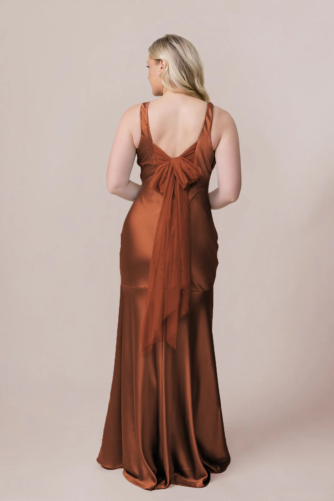 Lana Satin + Tulle Dress | Made To Order - Image 28