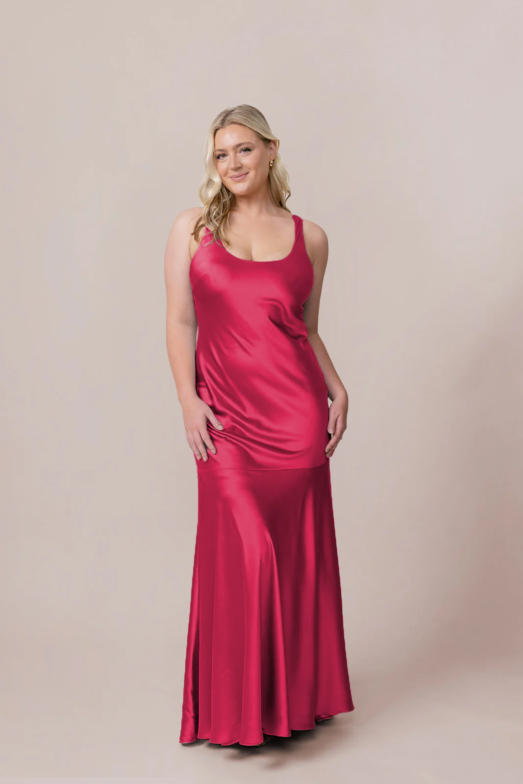 Lana Satin + Tulle Dress | Made To Order - Image 35