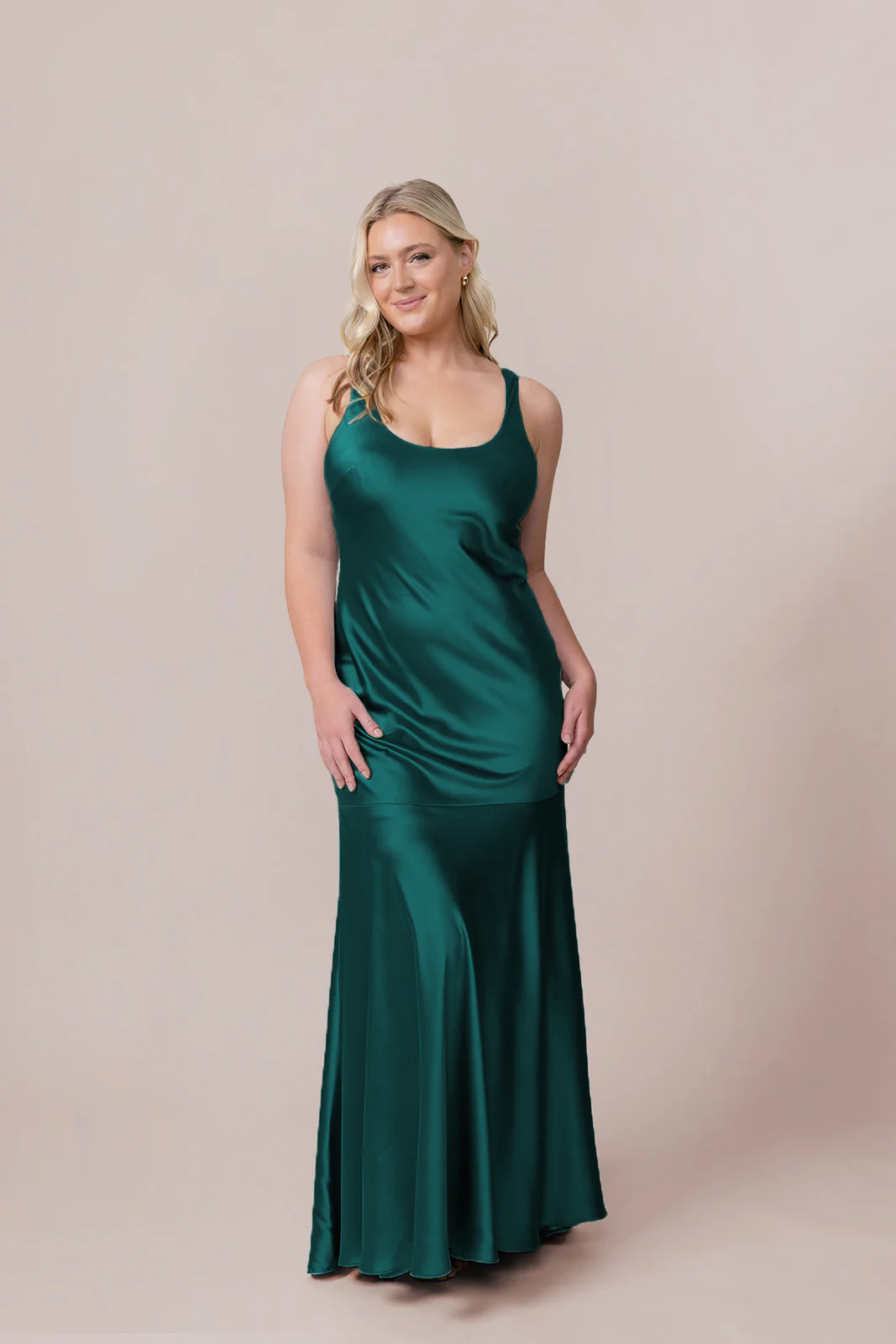 Lana Satin + Tulle Dress | Made To Order - Image 42