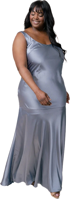 Lana Satin + Tulle Dress | Made To Order - Image 79