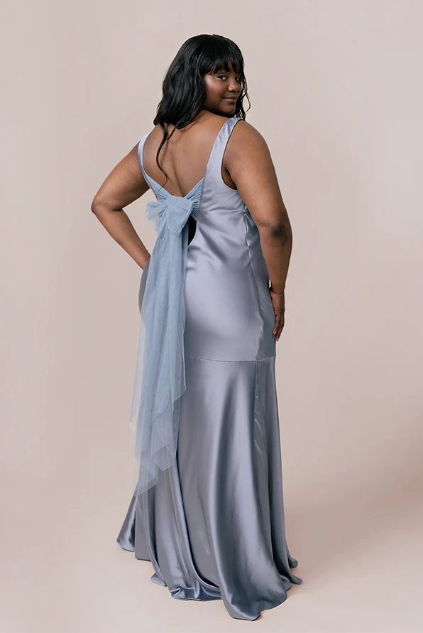 Lana Satin + Tulle Dress | Made To Order - Image 8