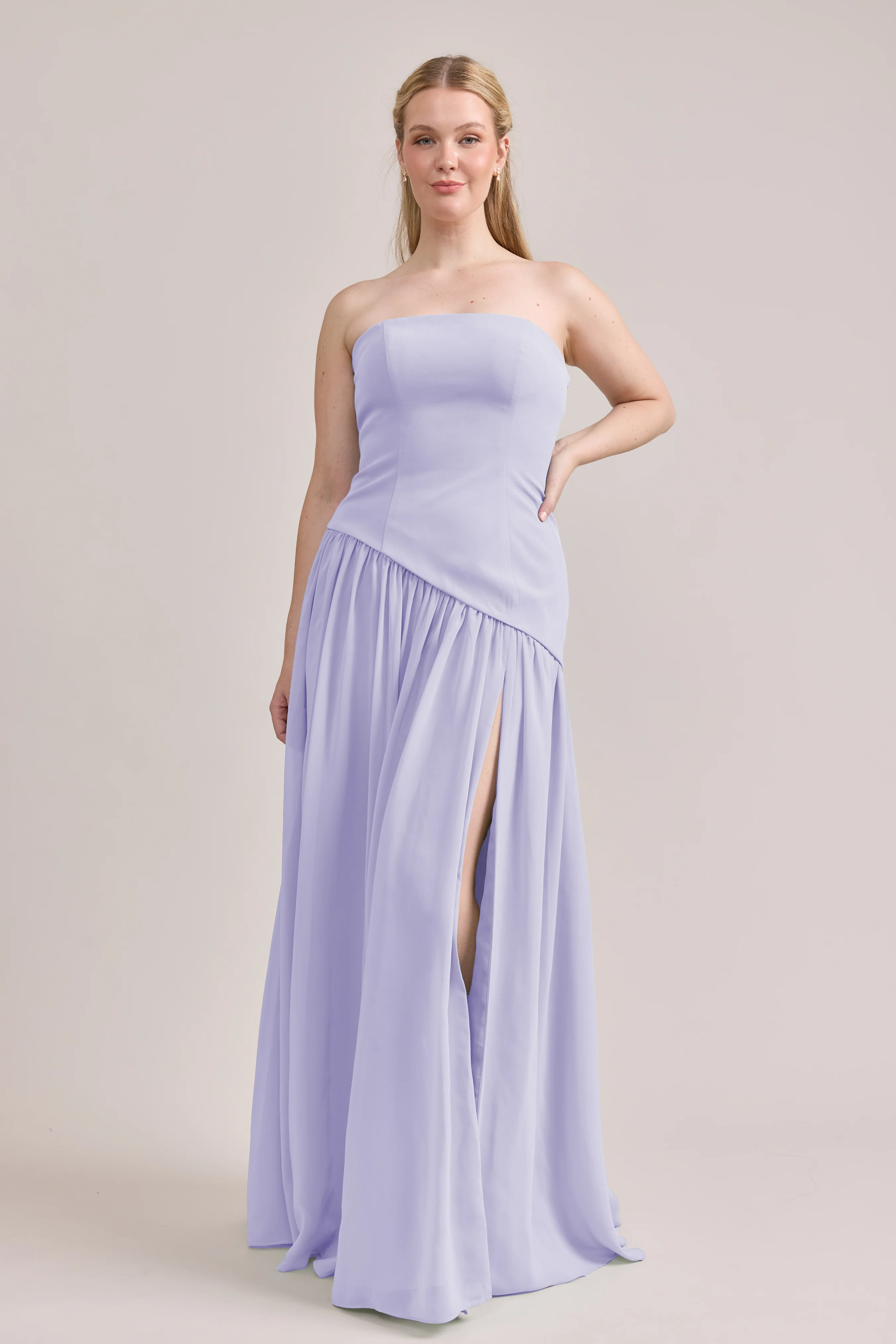 Lennox Crepe + Chiffon Dress | Made To Order - Image 15