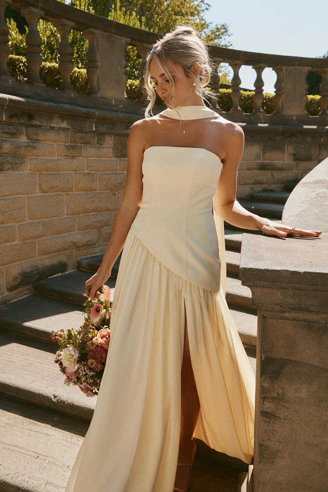 Lennox Crepe + Chiffon Dress | Made To Order - Image 4