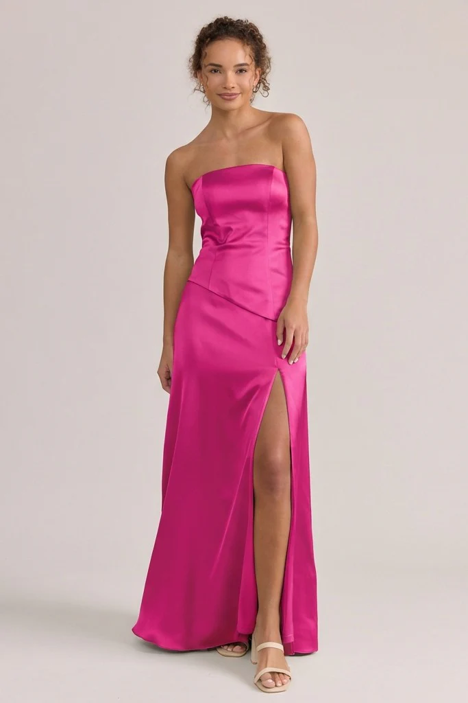 Lennox Satin Dress | Made To Order - Image 101