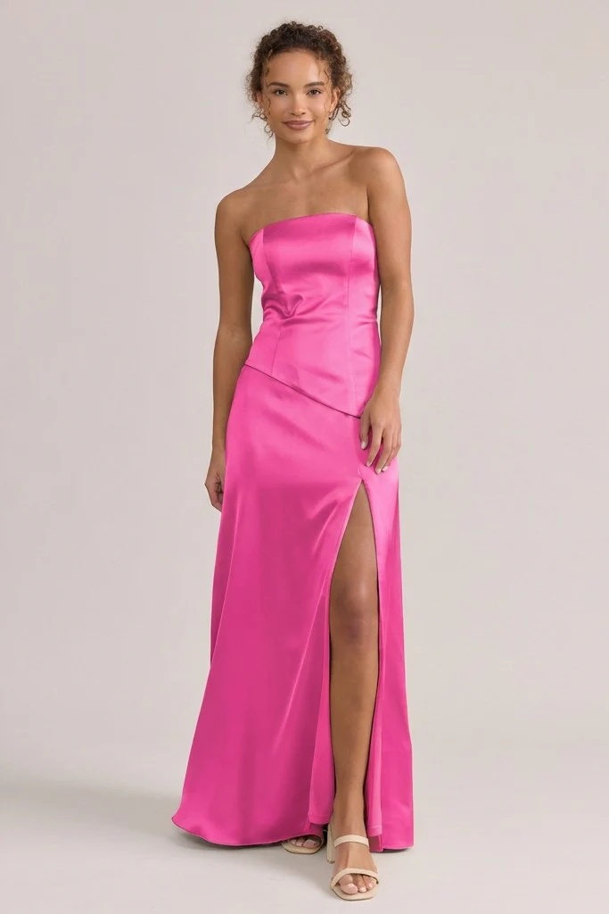 Lennox Satin Dress | Made To Order - Image 111