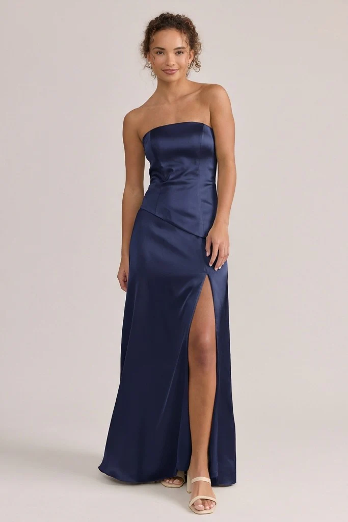Lennox Satin Dress | Made To Order - Image 123