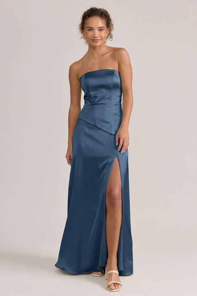 Lennox Satin Dress | Made To Order - Image 135