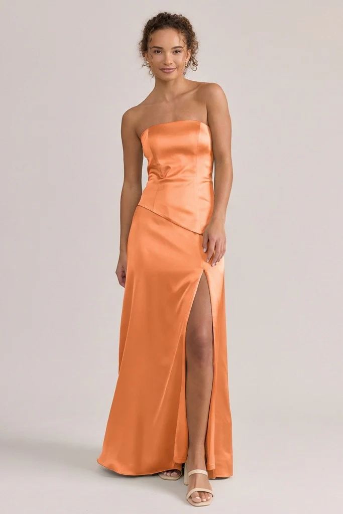 Lennox Satin Dress | Made To Order - Image 155