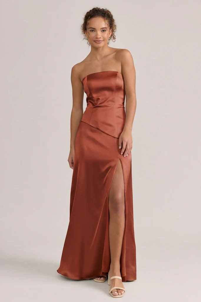 Lennox Satin Dress | Made To Order - Image 159