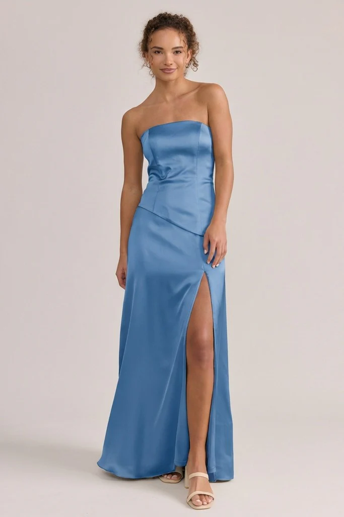 Lennox Satin Dress | Made To Order - Image 163