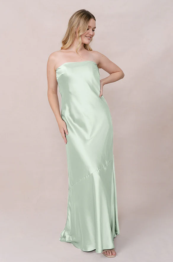 Leo Satin Dress | Made To Order - Image 10