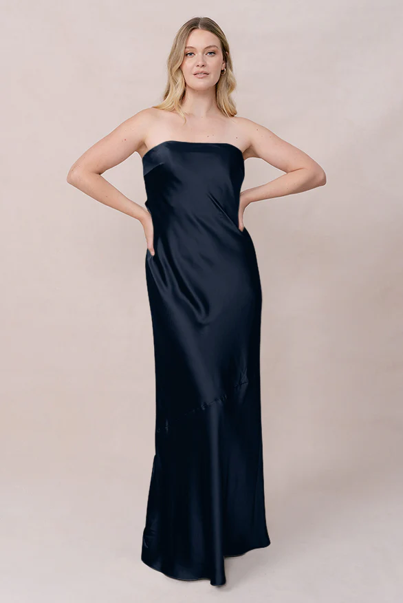 Leo Satin Dress | Made To Order - Image 115
