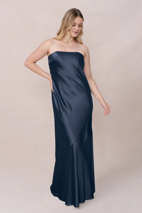 Leo Satin Dress | Made To Order - Image 127