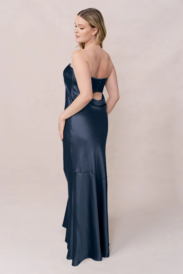 Leo Satin Dress | Made To Order - Image 128