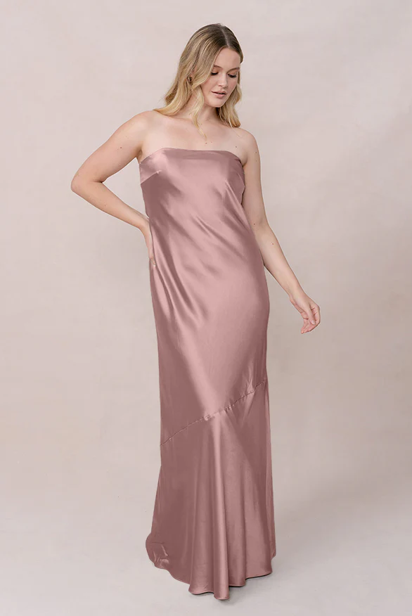 Leo Satin Dress | Made To Order - Image 131