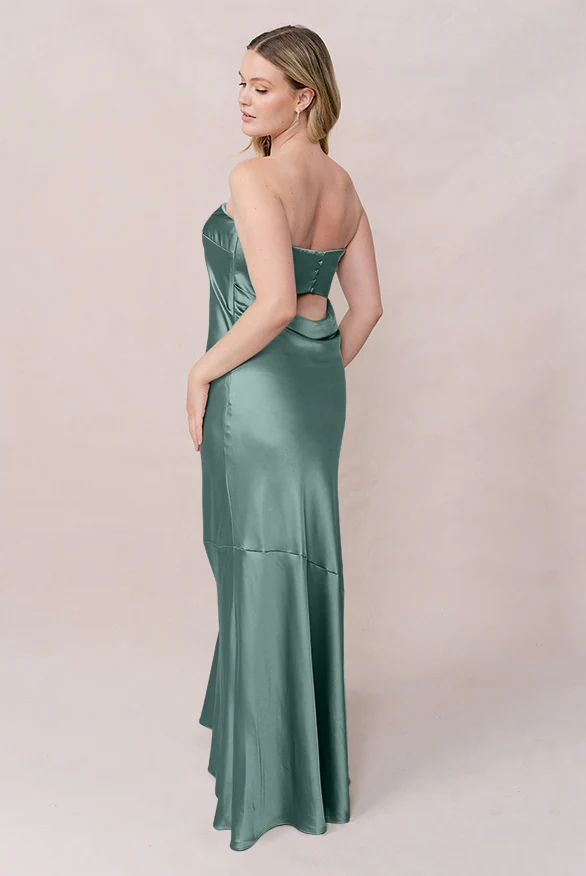 Leo Satin Dress | Made To Order - Image 134