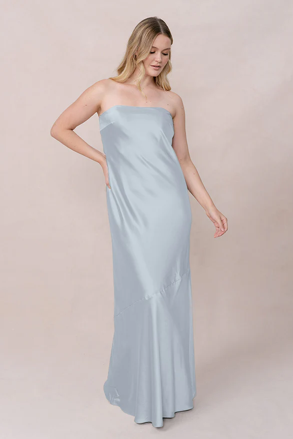 Leo Satin Dress | Made To Order - Image 143