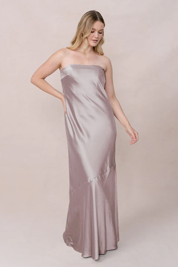 Leo Satin Dress | Made To Order - Image 149