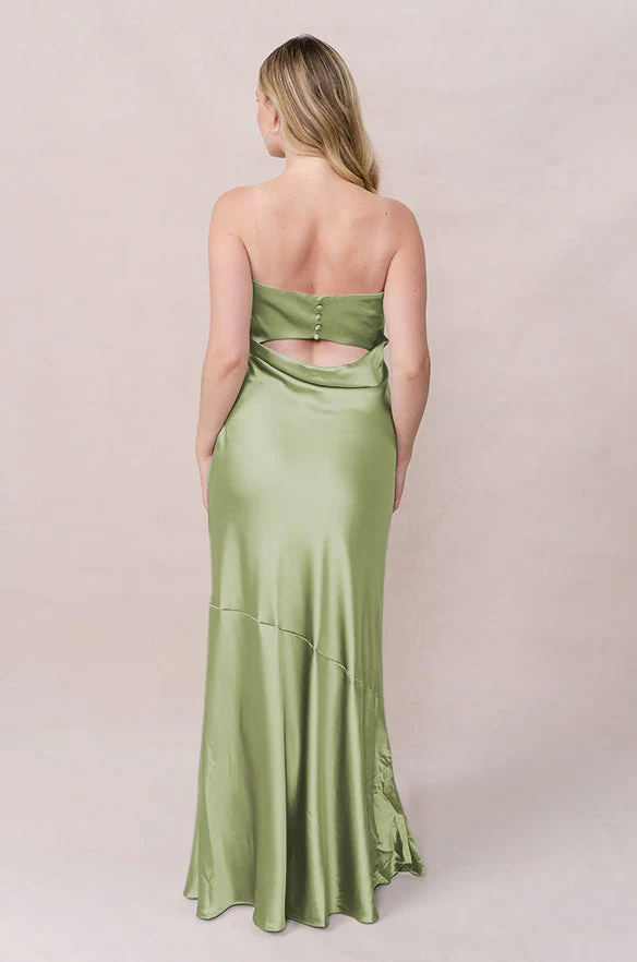 Leo Satin Dress | Made To Order - Image 168