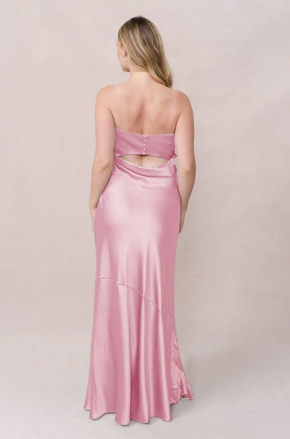 Leo Satin Dress | Made To Order - Image 170