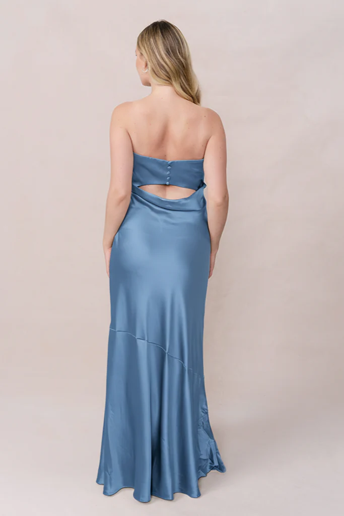 Leo Satin Dress | Made To Order - Image 173