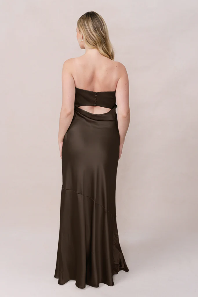 Leo Satin Dress | Made To Order - Image 178