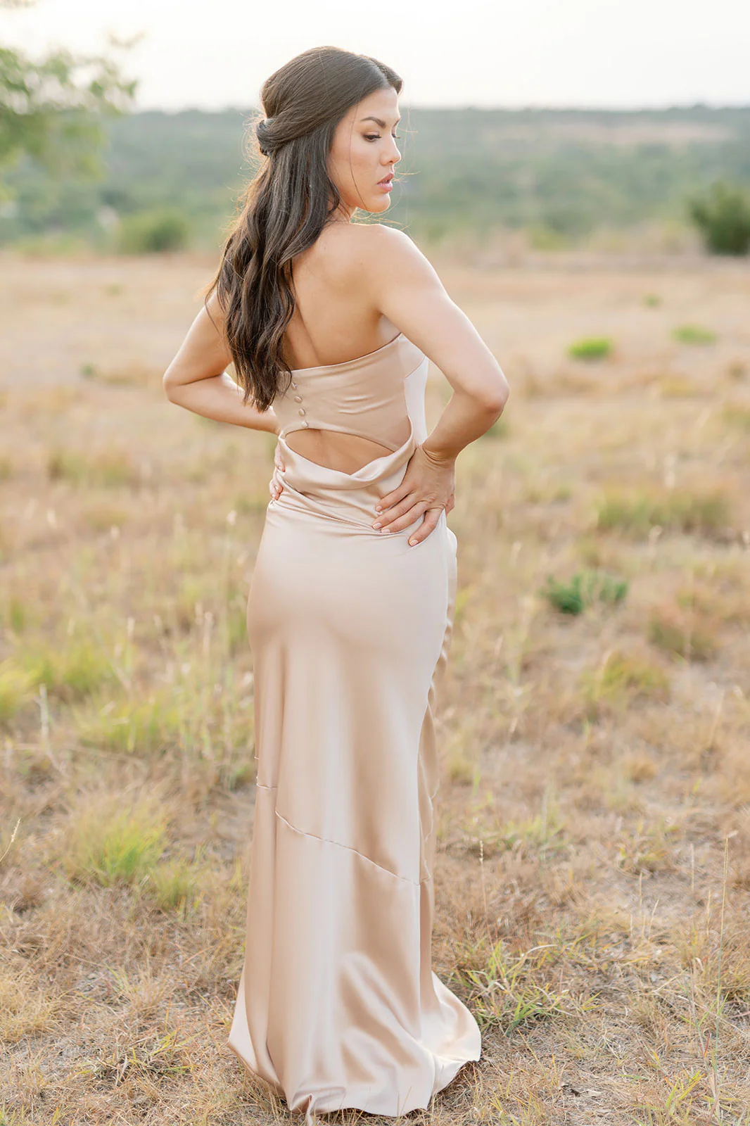 Leo Satin Dress | Made To Order - Image 4