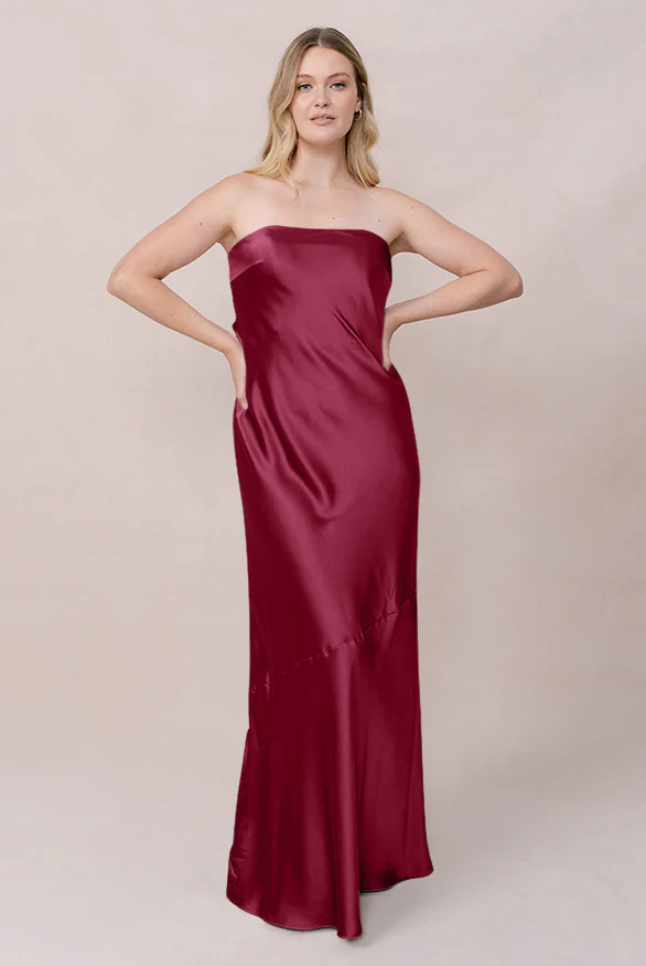 Leo Satin Dress | Made To Order - Image 59