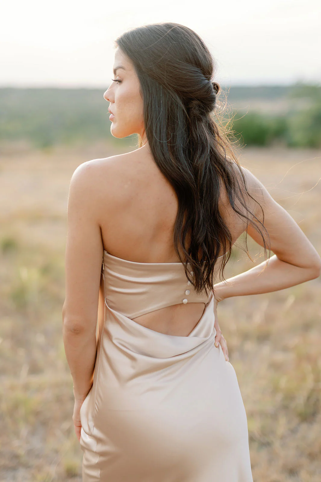 Leo Satin Dress | Made To Order - Image 6