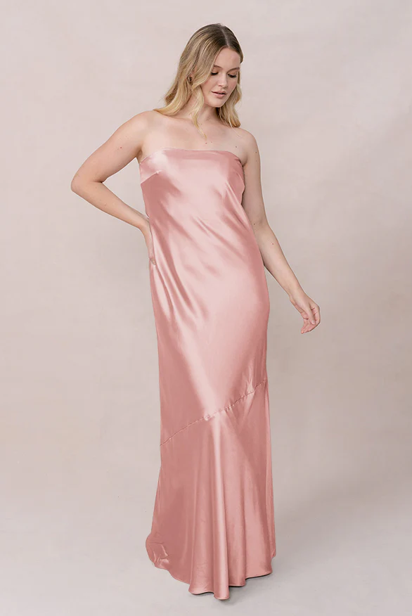 Leo Satin Dress | Made To Order - Image 65