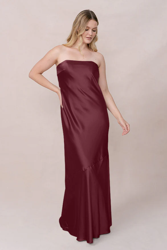 Leo Satin Dress | Made To Order - Image 67