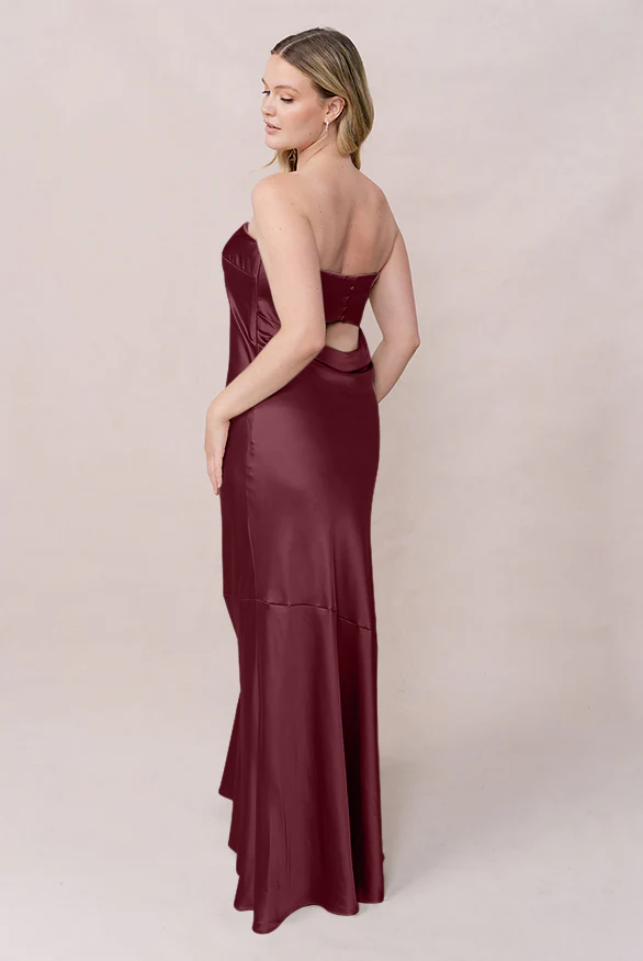 Leo Satin Dress | Made To Order - Image 68
