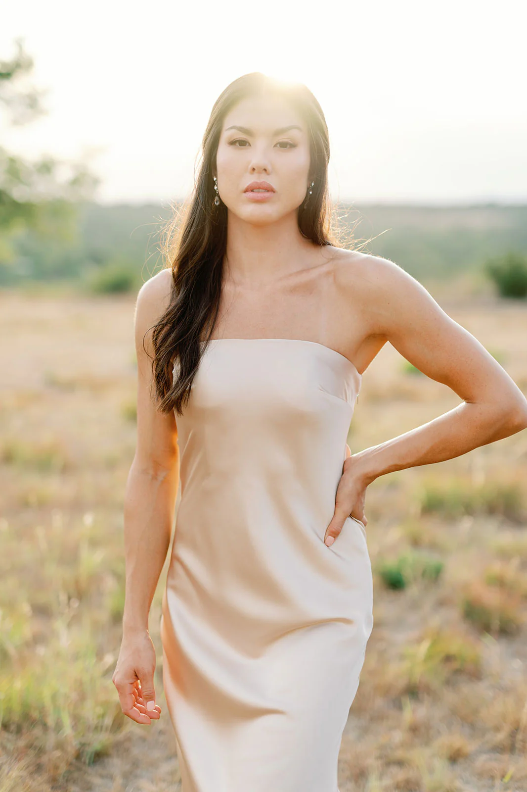 Leo Satin Dress | Made To Order - Image 7