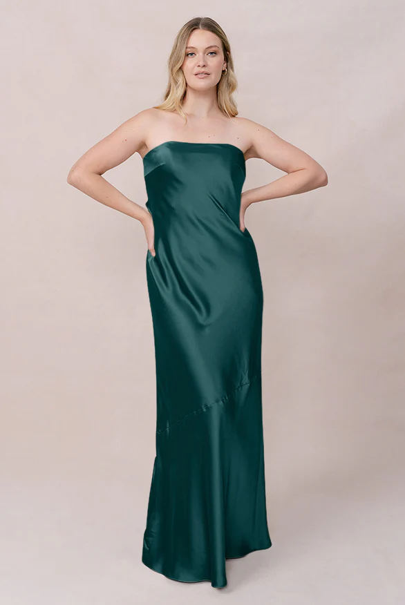 Leo Satin Dress | Made To Order - Image 71