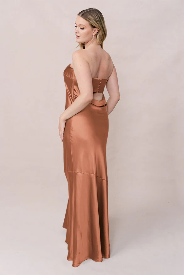 Leo Satin Dress | Made To Order - Image 74