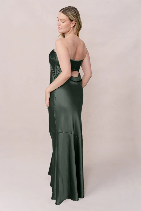 Leo Satin Dress | Made To Order - Image 76