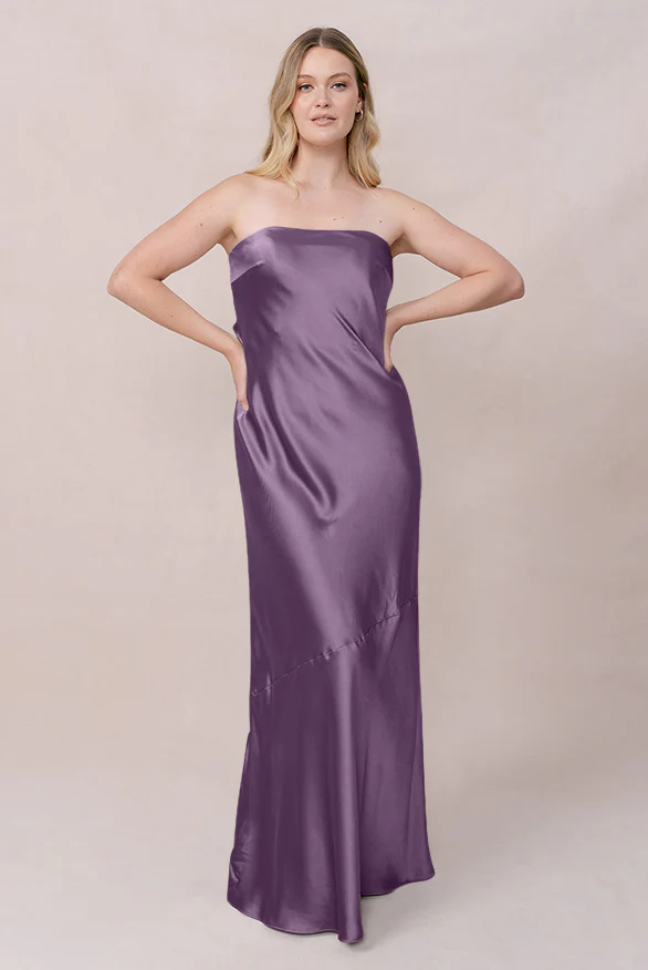 Leo Satin Dress | Made To Order - Image 79