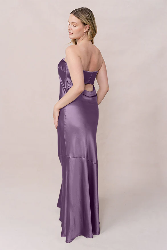Leo Satin Dress | Made To Order - Image 80