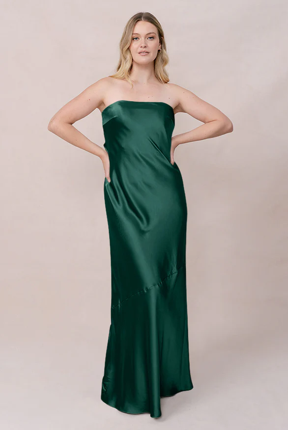 Leo Satin Dress | Made To Order - Image 83