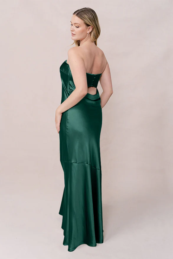 Leo Satin Dress | Made To Order - Image 84
