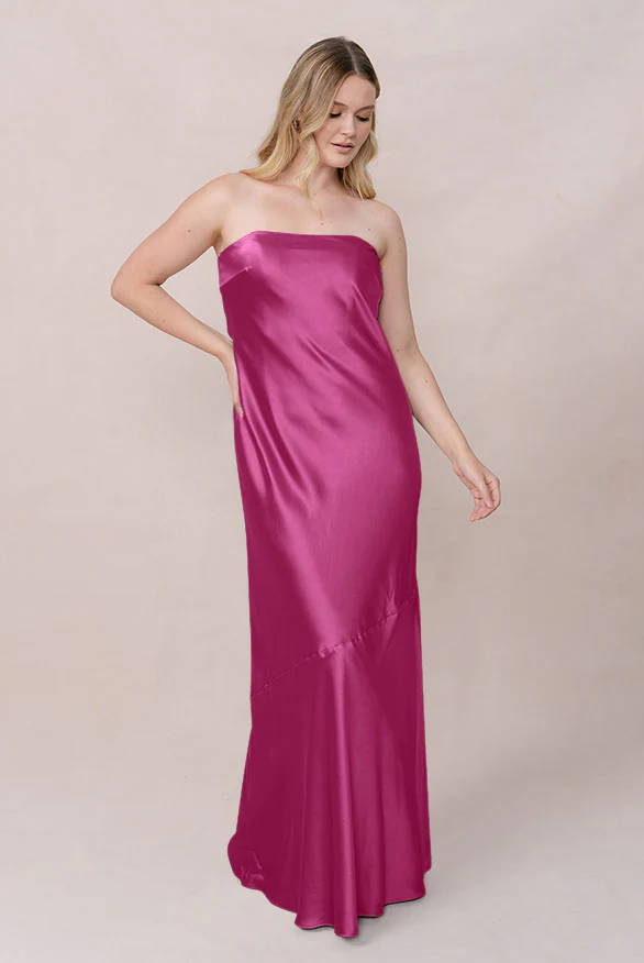 Leo Satin Dress | Made To Order - Image 89