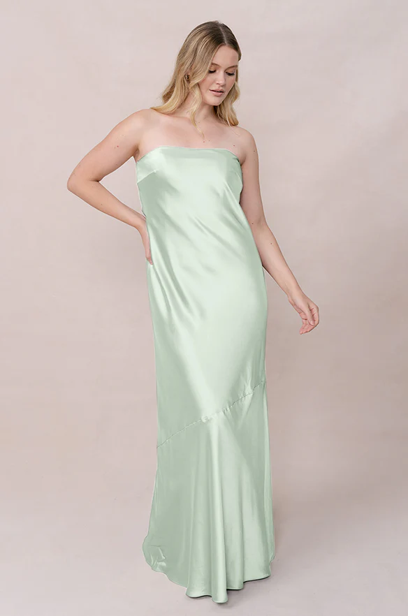 Leo Satin Dress | Made To Order - Image 9