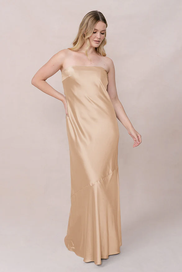 Leo Satin Dress | Made To Order - Image 95