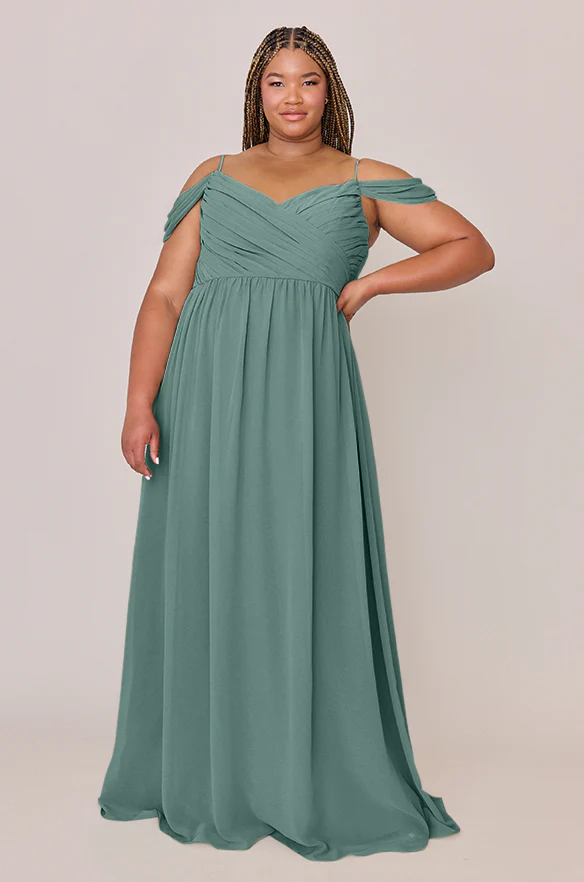 Lily Chiffon Dress | Made To Order - Image 130