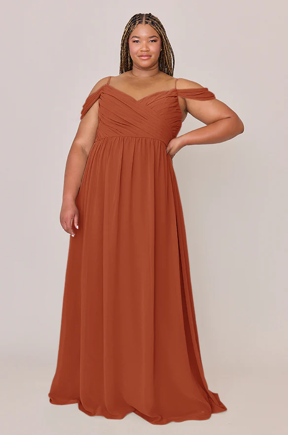Lily Chiffon Dress | Made To Order - Image 148